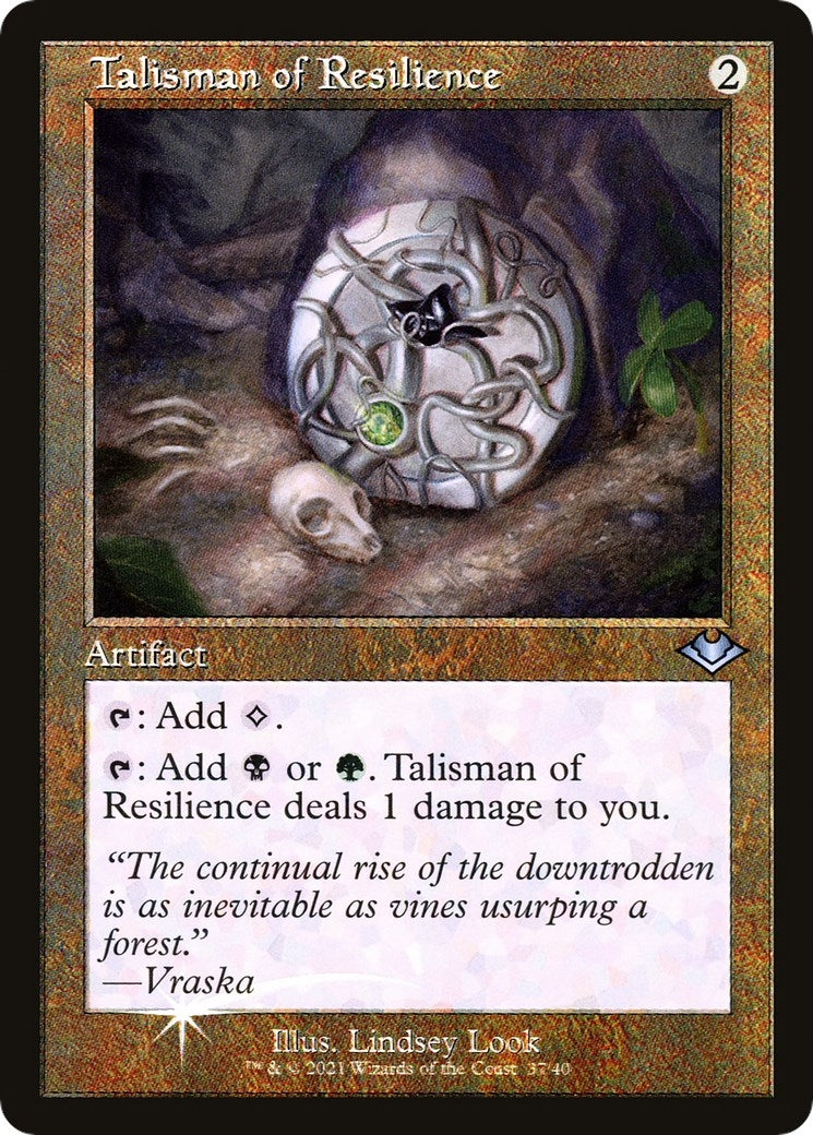 Talisman of Resilience (Retro Frame) (37) [MH1] - MTG Single