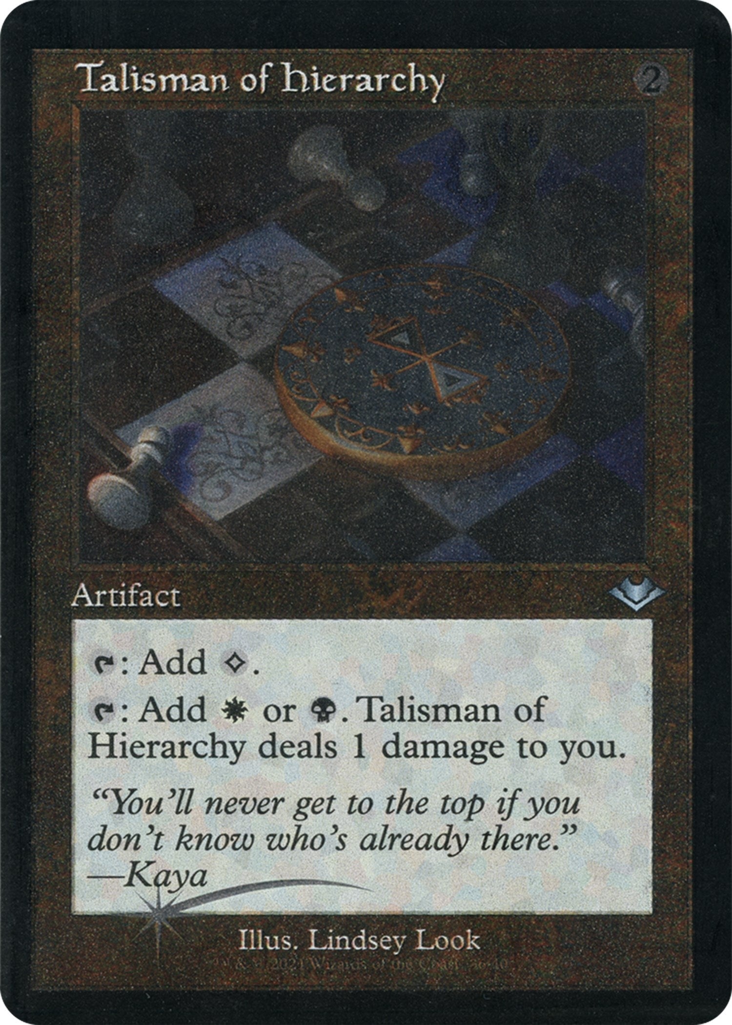 Talisman of Hierarchy (Retro Frame) (Foil Etched) (36) [MH1] - MTG Single