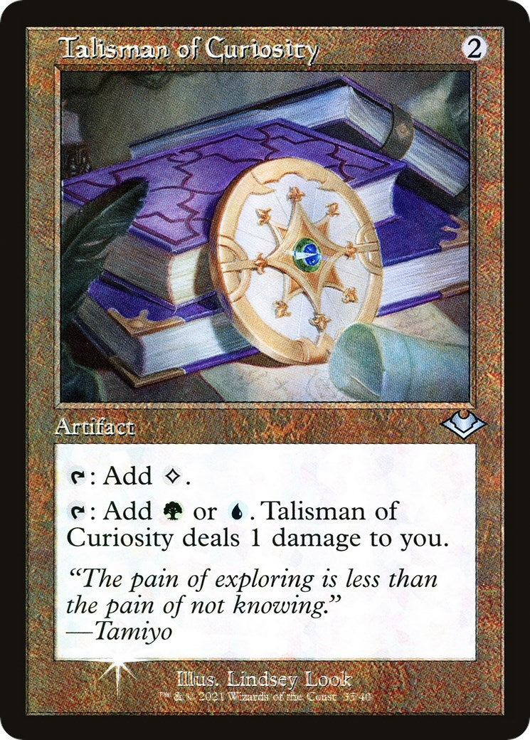 Talisman of Curiosity (Retro Frame) (35) [MH1] - MTG Single