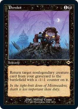 Persist (Retro Frame) (Foil Etched) (400) [MH2] - MTG Single