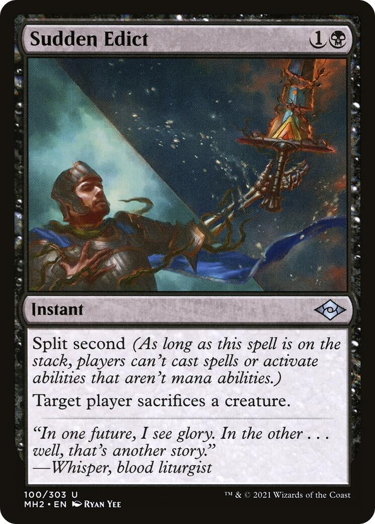 Sudden Edict (100) [MH2] - MTG Single