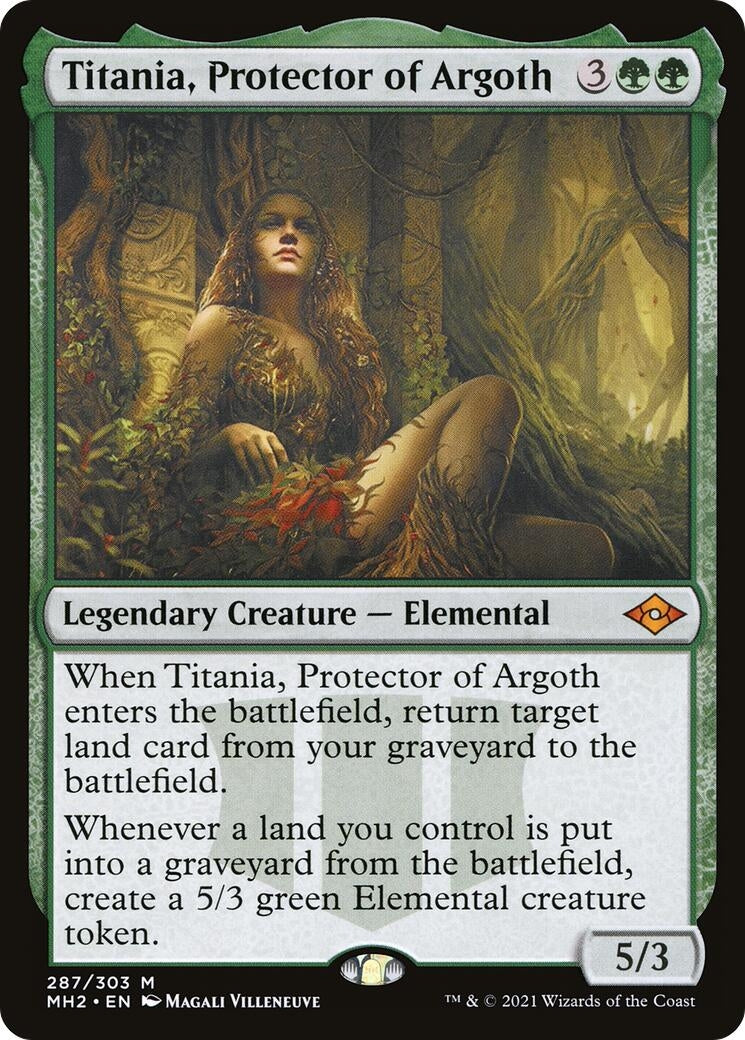 Titania Protector of Argoth (287) [MH2] - MTG Single