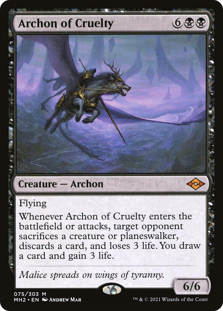 Archon of Cruelty (75) [MH2] - MTG Single