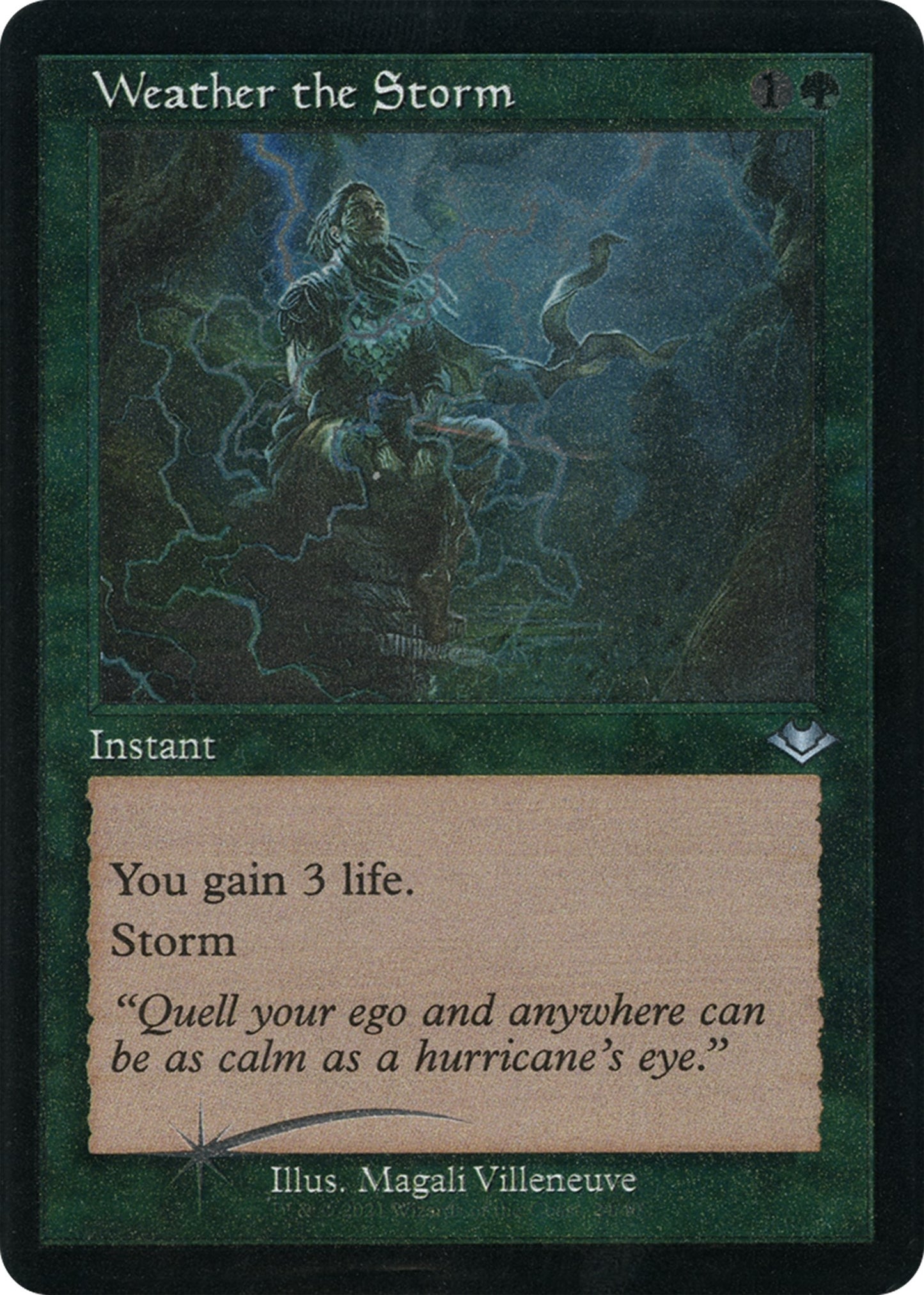 Weather the Storm (Retro Frame) (Foil Etched) (24) [MH1] - MTG Single