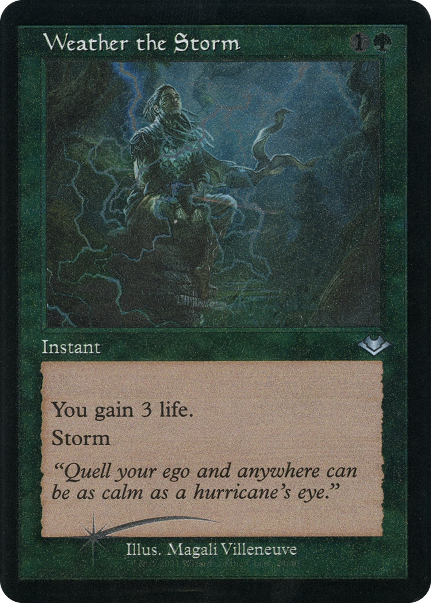 Weather the Storm (Retro Frame) (Foil Etched) (24) [MH1] - MTG Single