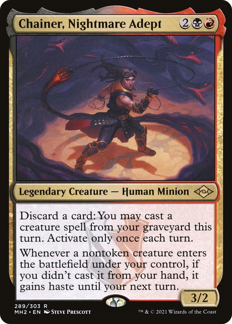 Chainer Nightmare Adept (289) [MH2] - MTG Single