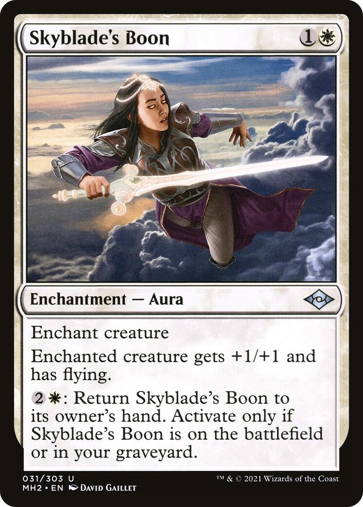 Skyblade’s Boon (31) [MH2] - MTG Single