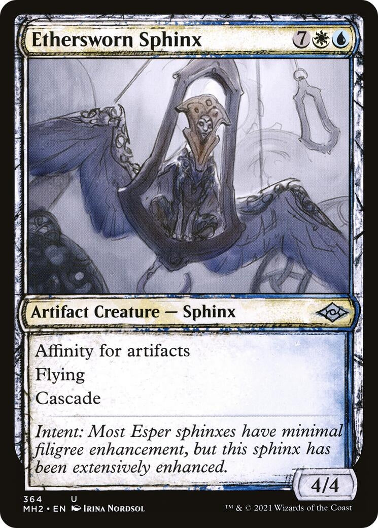 Ethersworn Sphinx (Showcase) (364) [MH2] - MTG Single