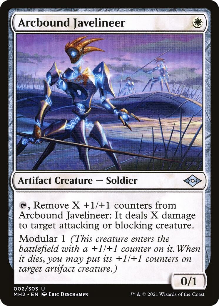 Arcbound Javelineer (2) [MH2] - MTG Single