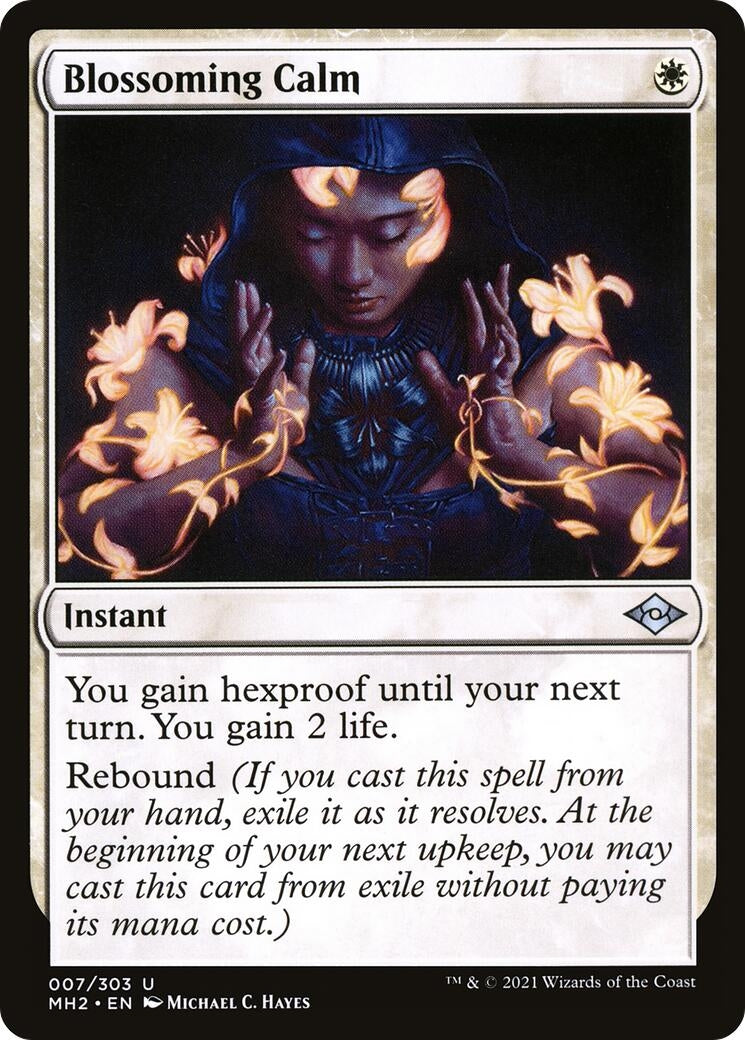 Blossoming Calm (7) [MH2] - MTG Single