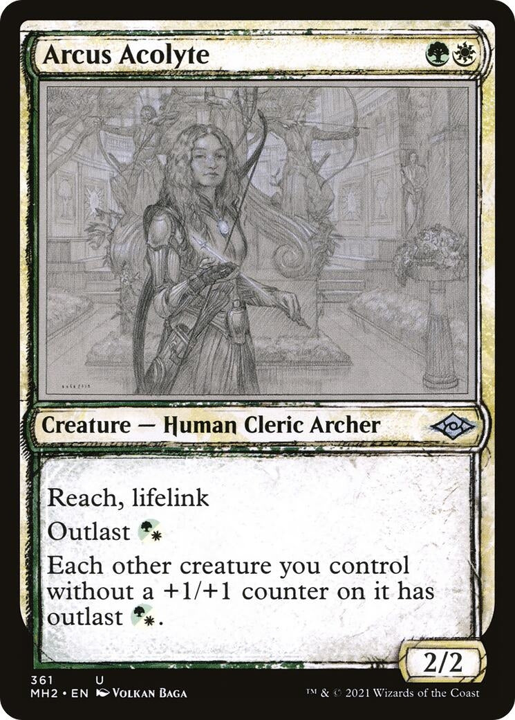 Arcus Acolyte (Showcase) (361) [MH2] - MTG Single