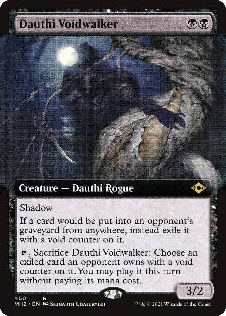 Dauthi Voidwalker (Extended Art) (450) [MH2] - MTG Single