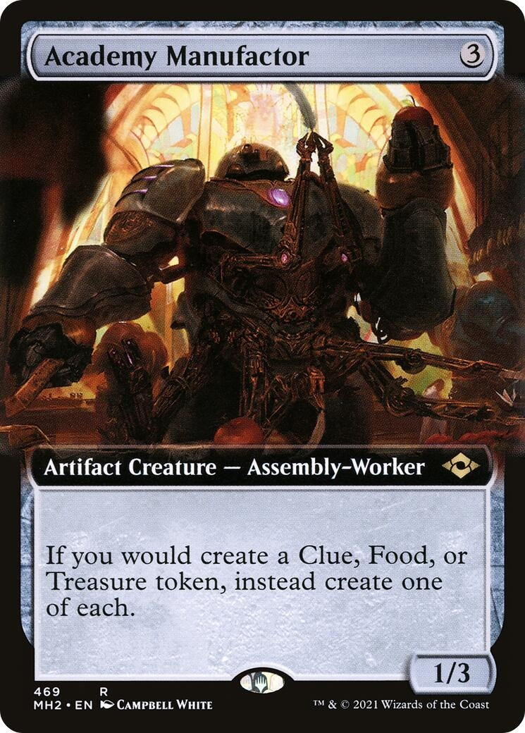 Academy Manufactor (Extended Art) (469) [MH2] - MTG Single