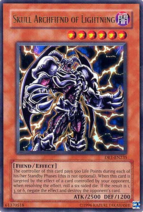Skull Archfiend of Lightning (1235) - YuGiOh Single