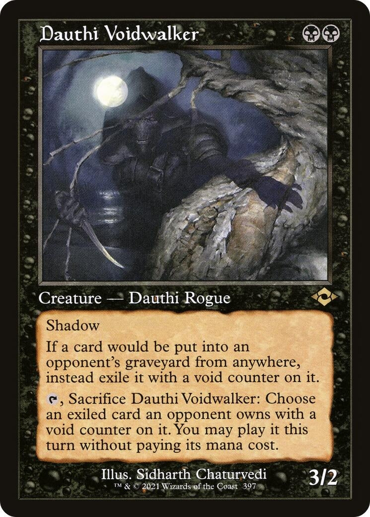 Dauthi Voidwalker (Retro Frame) (397) [MH2] - MTG Single