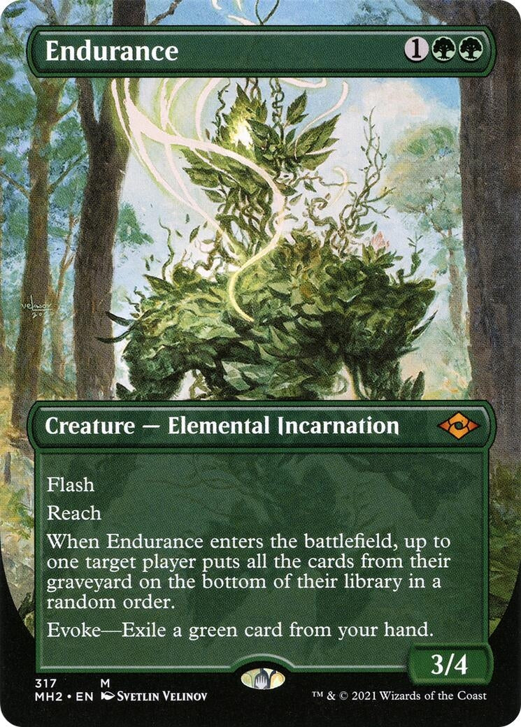Endurance (Borderless) (317) [MH2] - MTG Single