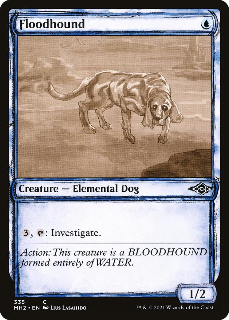 Floodhound (Showcase) (335) [MH2] - MTG Single
