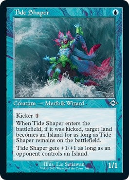 Tide Shaper (Retro Frame) (Foil Etched) (394) [MH2] - MTG Single