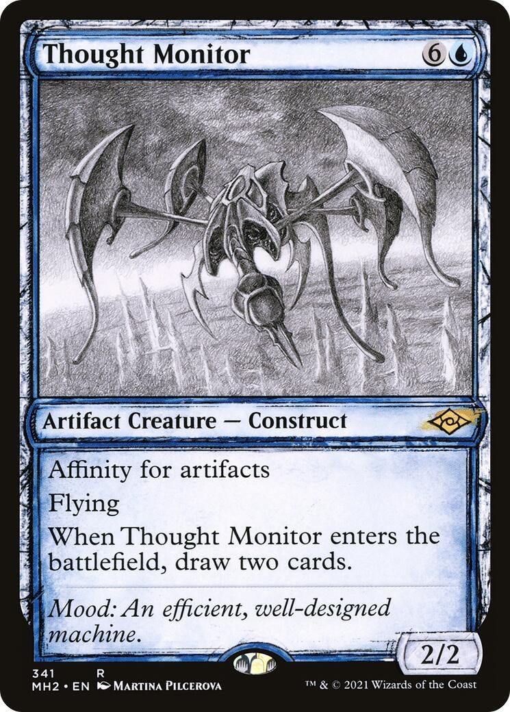Thought Monitor (Showcase) (341) [MH2] - MTG Single