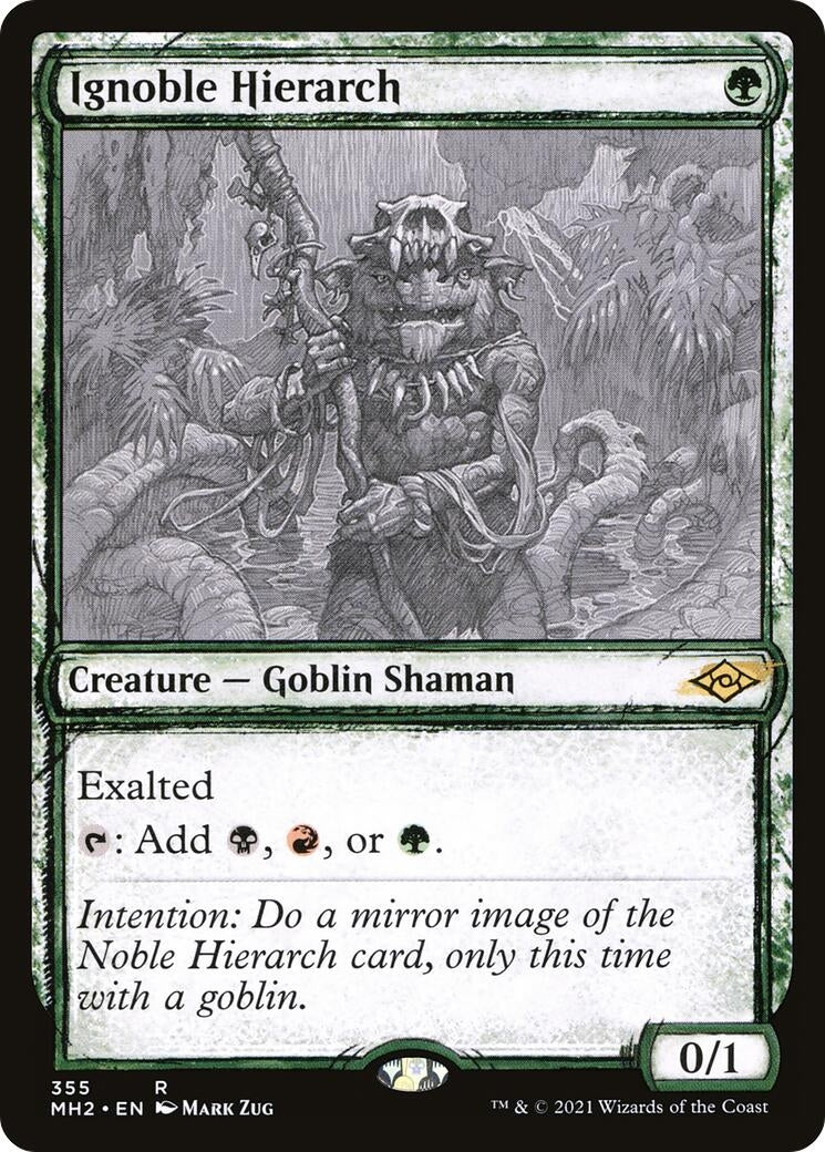 Ignoble Hierarch (Showcase) (355) [MH2] - MTG Single