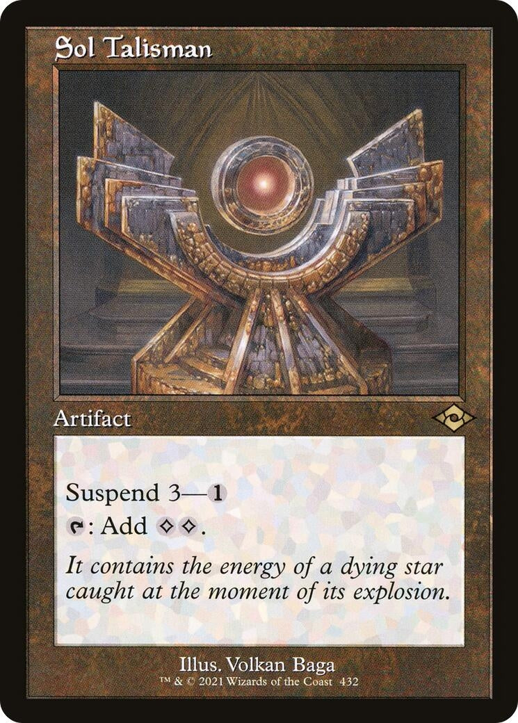 Sol Talisman (Retro Frame) (432) [MH2] - MTG Single