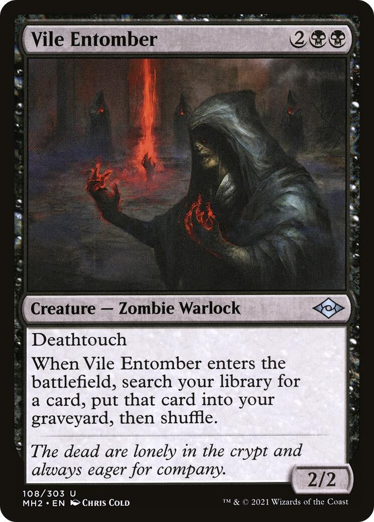 Vile Entomber (108) [MH2] - MTG Single