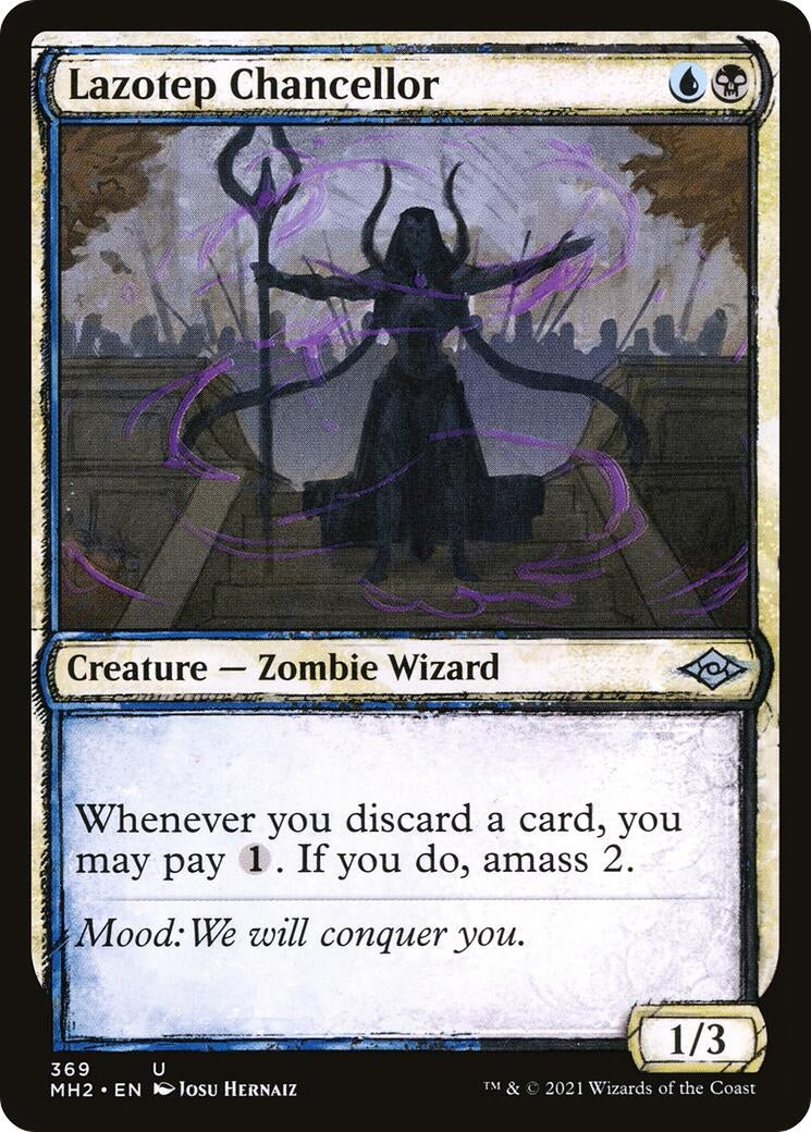 Lazotep Chancellor (Showcase) (369) [MH2] - MTG Single
