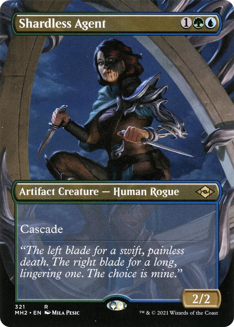 Shardless Agent (Borderless) (321) [MH2] - MTG Single