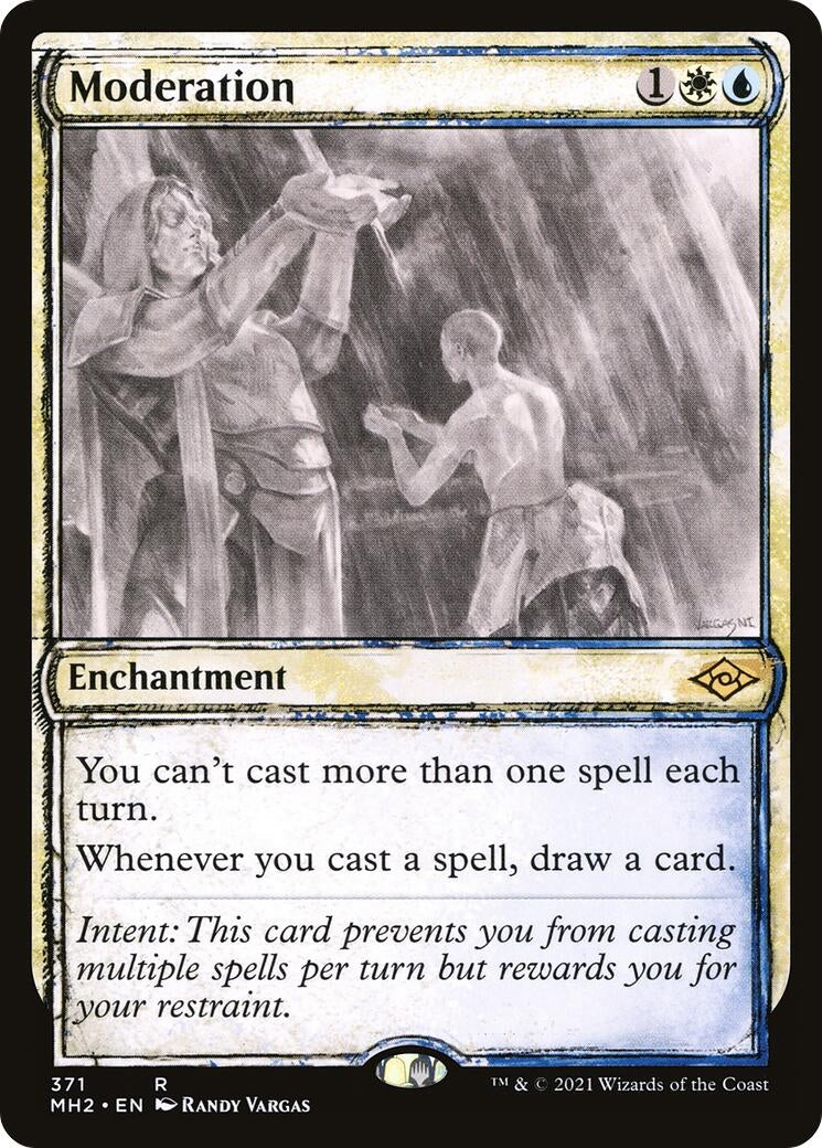 Moderation (Showcase) (371) [MH2] - MTG Single