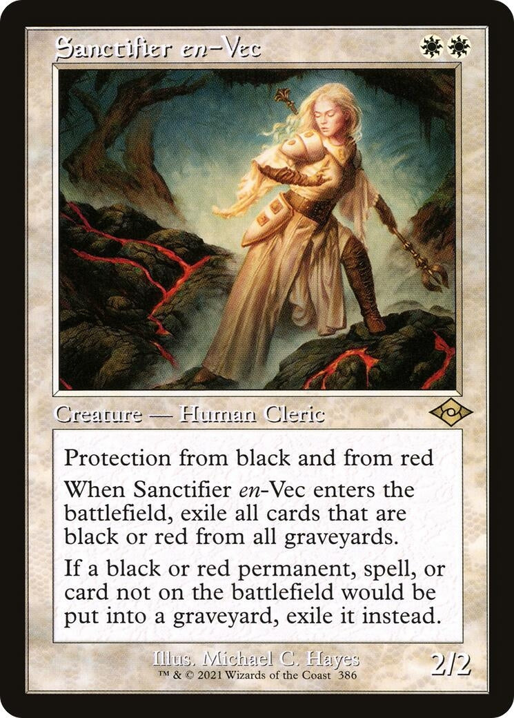 Sanctifier en-Vec (Retro Frame) (386) [MH2] - MTG Single