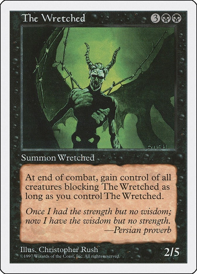 The Wretched [5ED] - MTG Single
