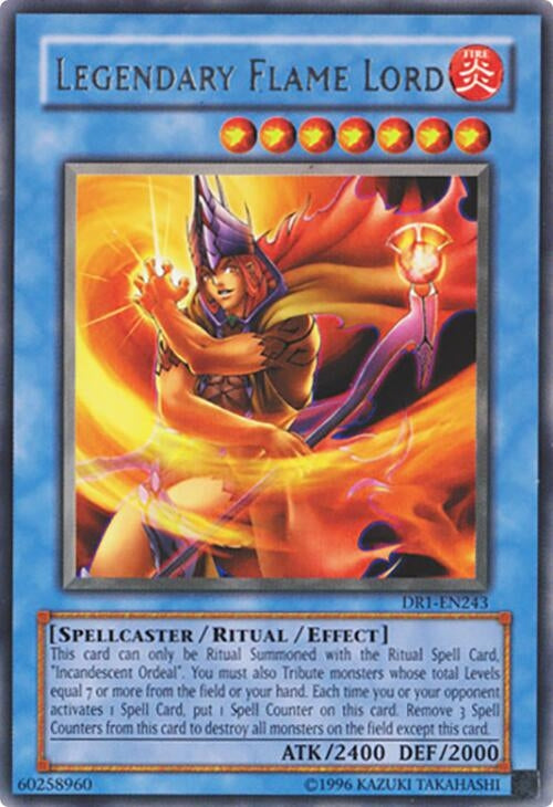 Legendary Flame Lord (1243) - YuGiOh Single
