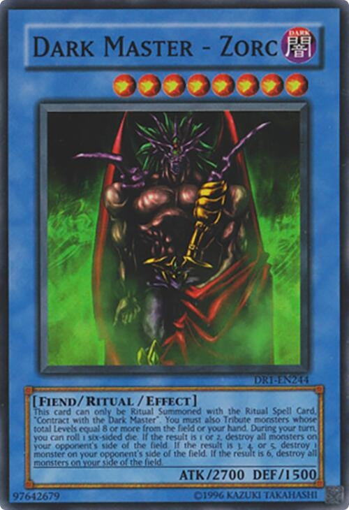 Dark Master - Zorc (1244) - YuGiOh Single