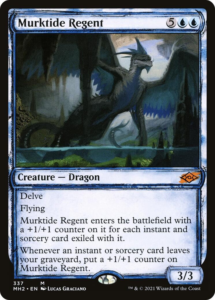 Murktide Regent (Showcase) (337) [MH2] - MTG Single