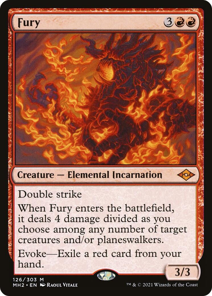 Fury (126) [MH2] - MTG Single