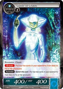 Guide of Chaos (1) [OG1] - Force of Will Single