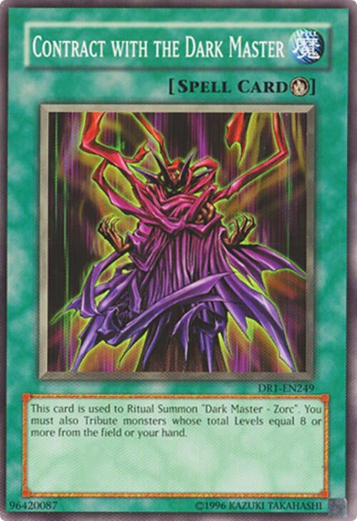 Contract with the Dark Master (1249) - YuGiOh Single