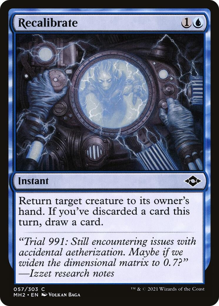 Recalibrate (57) [MH2] - MTG Single
