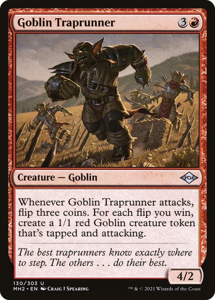 Goblin Traprunner (130) [MH2] - MTG Single