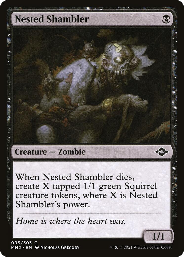 Nested Shambler (95) [MH2] - MTG Single