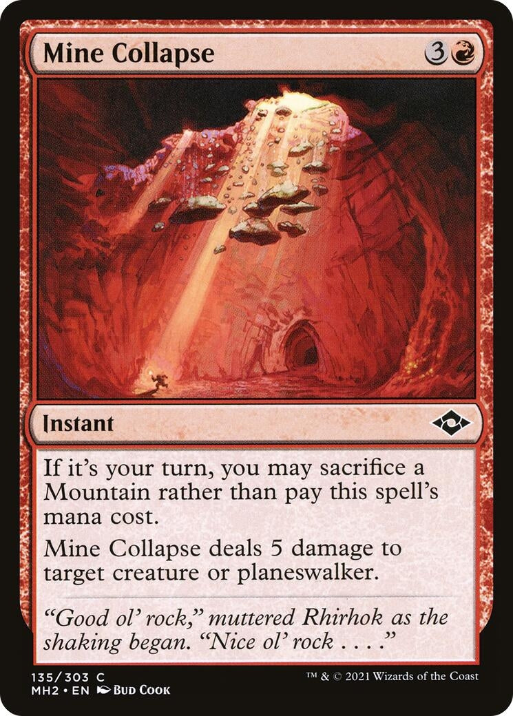 Mine Collapse (135) [MH2] - MTG Single