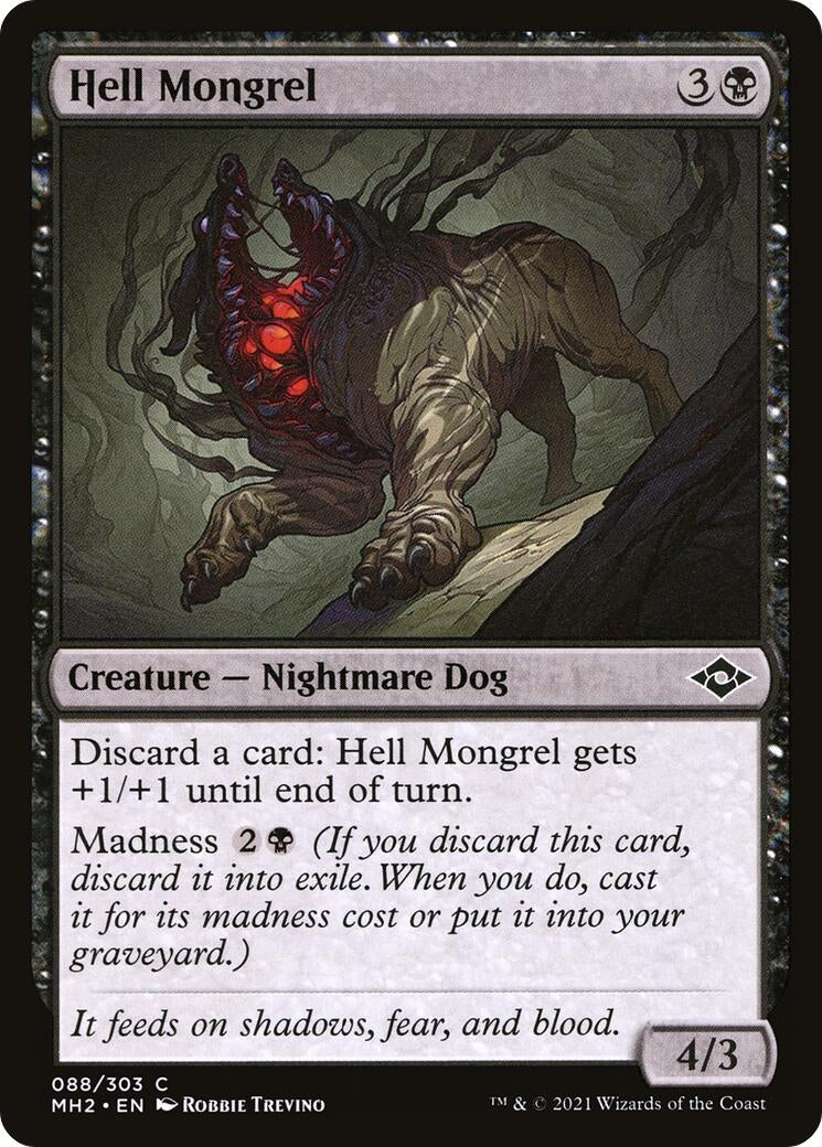 Hell Mongrel (88) [MH2] - MTG Single