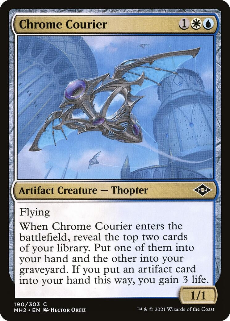 Chrome Courier (190) [MH2] - MTG Single