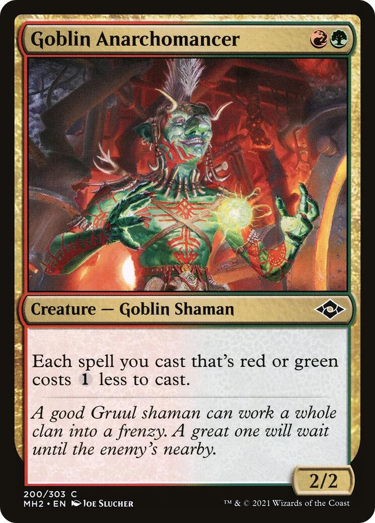 Goblin Anarchomancer (200) [MH2] - MTG Single