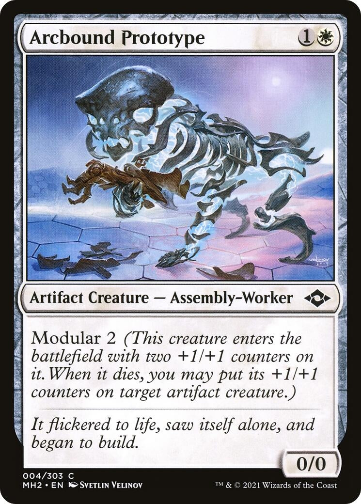 Arcbound Prototype (4) [MH2] - MTG Single