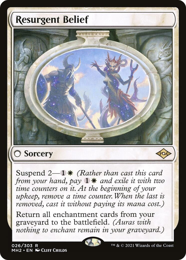 Resurgent Belief (26) [MH2] - MTG Single
