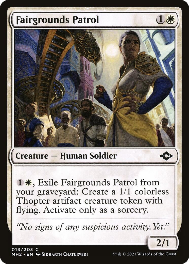 Fairgrounds Patrol (13) [MH2] - MTG Single