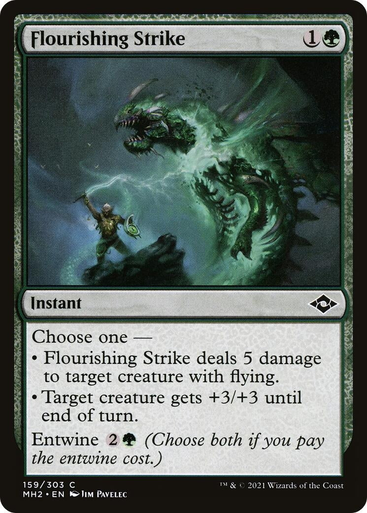 Flourishing Strike (159) [MH2] - MTG Single