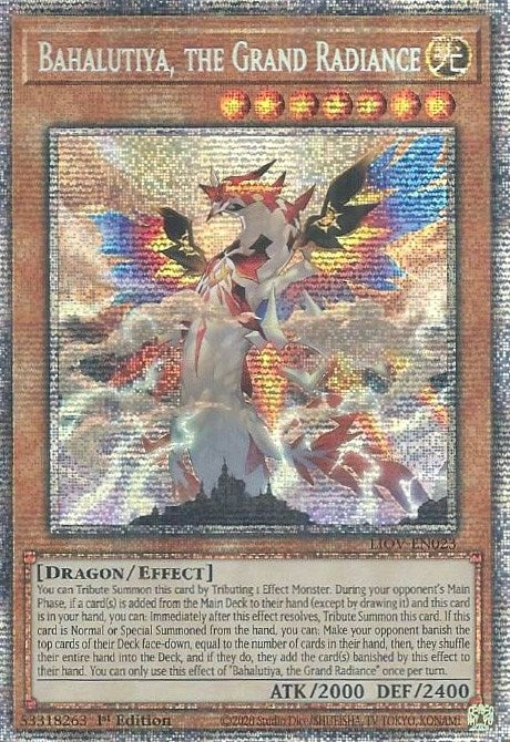 Bahalutiya the Grand Radiance (Starlight Rare) (23) (LIOV) - YuGiOh Single