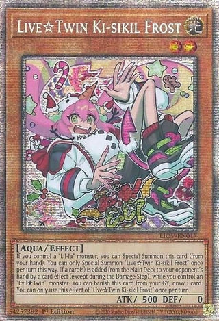 Live Twin Ki-sikil Frost (Starlight Rare) (17) (LIOV) - YuGiOh Single